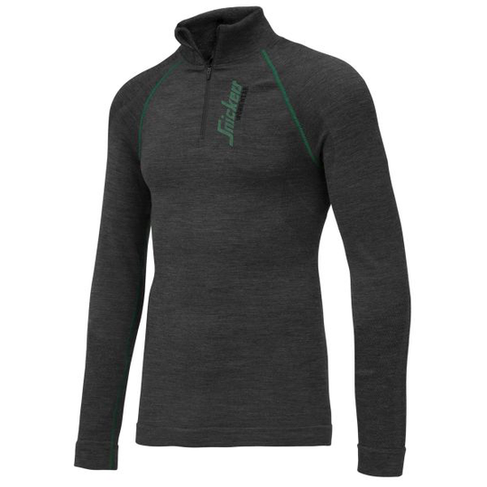 Snickers 9441 FlexiWork Aluspaita harmaa, villa XS