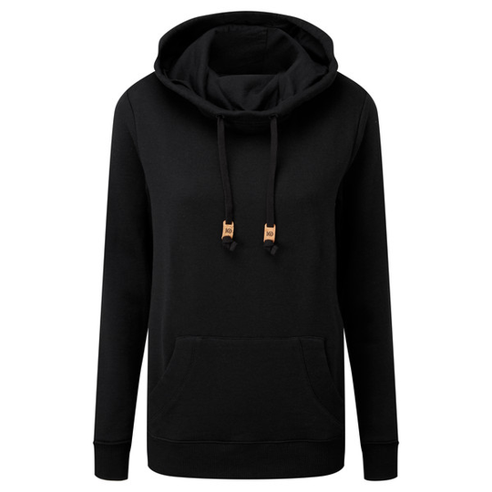 Tentree Women' S Treefleece Banshee Hoodie - Meteorite Black - Naiset - L - Partioaitta