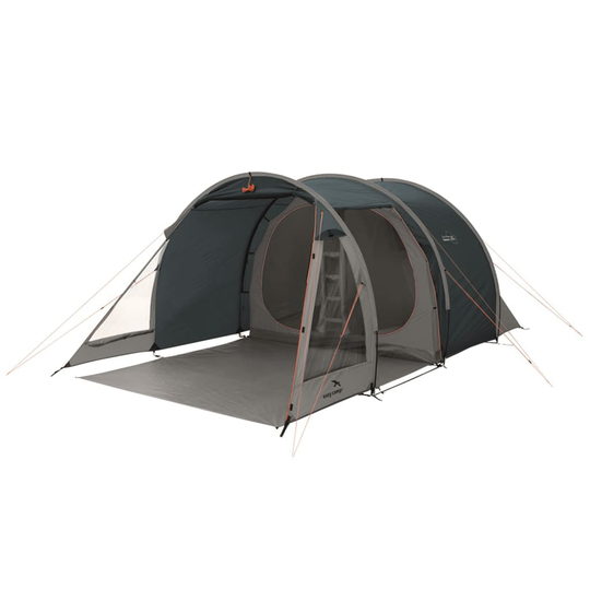 Easy Camp Tunneliteltta Galaxy 400 4 hengelle teräksen harmaa/sininen