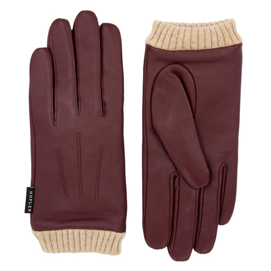 Hofler Women' S Fiina Gloves - Ruby Red - Naiset - 8,5 - Partioaitta