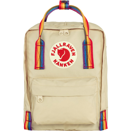 Fjällräven Kånken Rainbow Mini - Light Oak-rainbow Pattern - Unisex - OneSize - Partioaitta