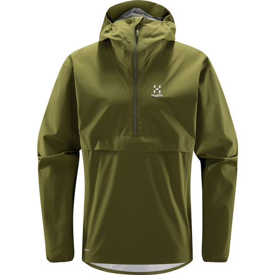 Haglöfs Sparv Proof Anorak Men - Olive Green - Miehet - M - Partioaitta