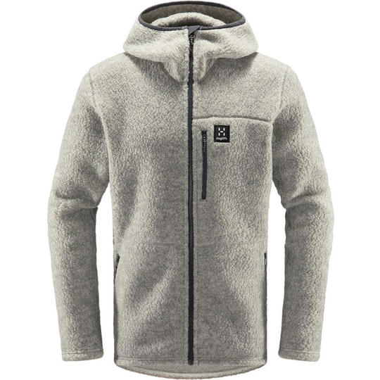 Haglöfs Pile Hood Men - Grey Melange - Miehet - S - Partioaitta