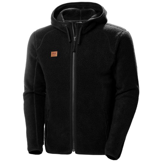 Helly Hansen Workwear HERITAGE PILE 72180_990-4XL Fleecetakki musta, tekoturkis 4XL