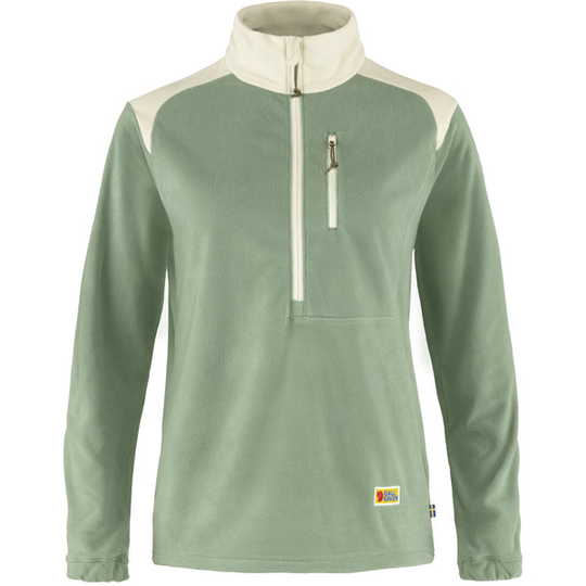 Fjällräven Vardag Lite Fleece W - Sage Green-chalk White - Naiset - L - Partioaitta