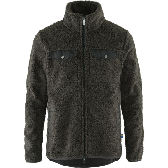 Fjällräven Greenland Pile Fleece M - Dark Grey - Miehet - M - Partioaitta