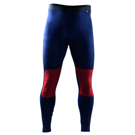 Aclima Lightwool Reinforced Longs M - Navy Blazer/red Ochre - Miehet - S - Partioaitta
