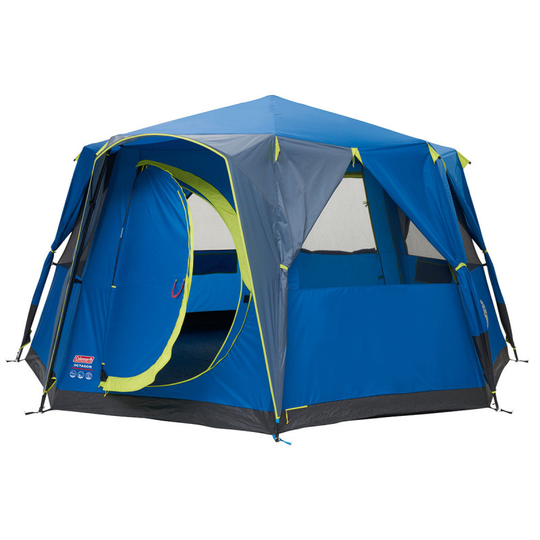 Coleman Octagon Blue-Lime, teltta