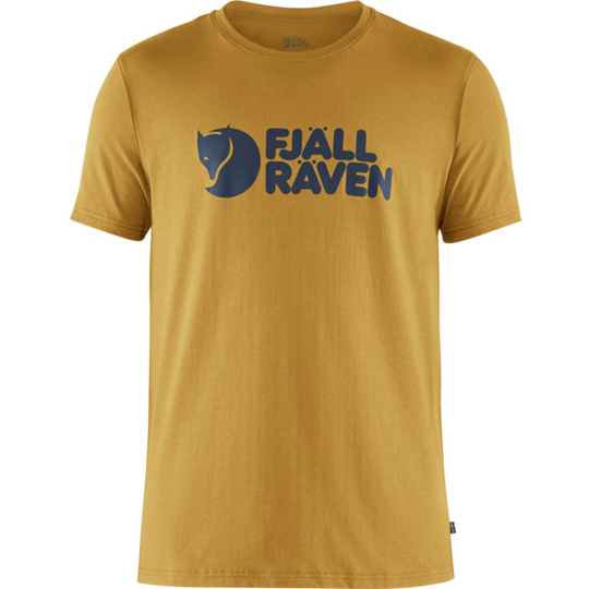 Fjällräven Fjällräven Logo T-shirt M - Ochre - Miehet - L - Partioaitta