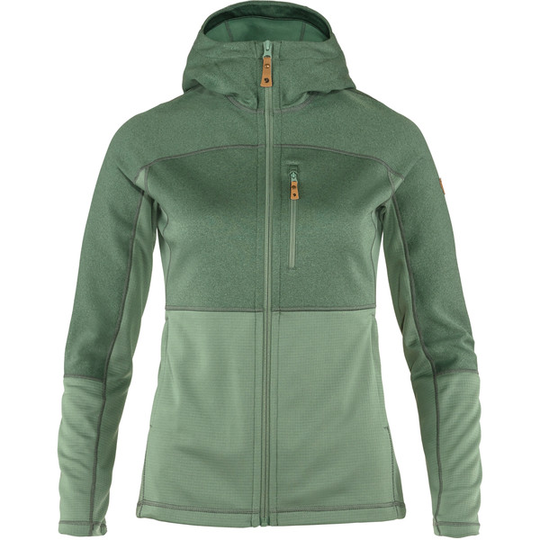 Fjällräven Abisko Trail Fleece W - Patina Green - Naiset - L - Partioaitta