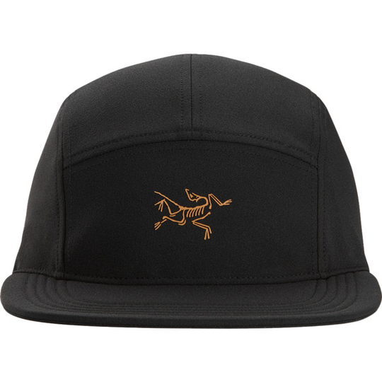 Arc'teryx Calidum 5 Panel Hat - Black - Unisex - OneSize - Partioaitta