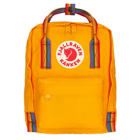 Fjällräven Kånken Rainbow Mini - Warm Yellow-rainbow Pattern - Unisex - OneSize - Partioaitta