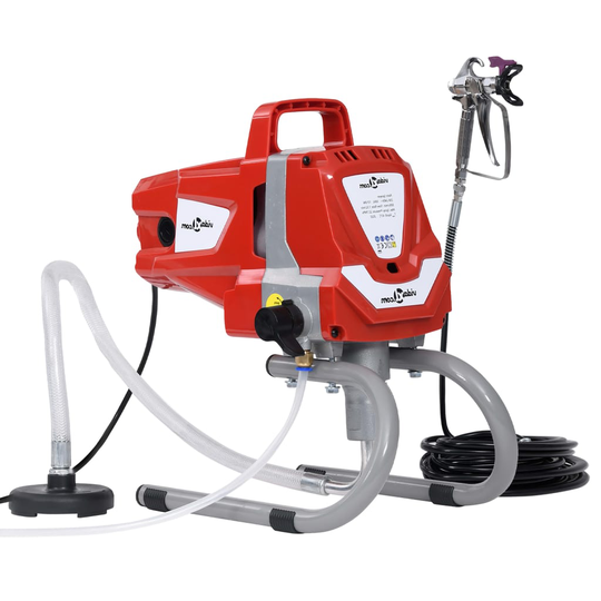 vidaXL Ilmaton korkeapainemaaliruisku 1 010 W