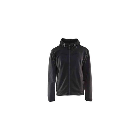 Blåkläder 336325269998XS Huppari vetoketjullinen, musta/tummanharmaa Koko XS