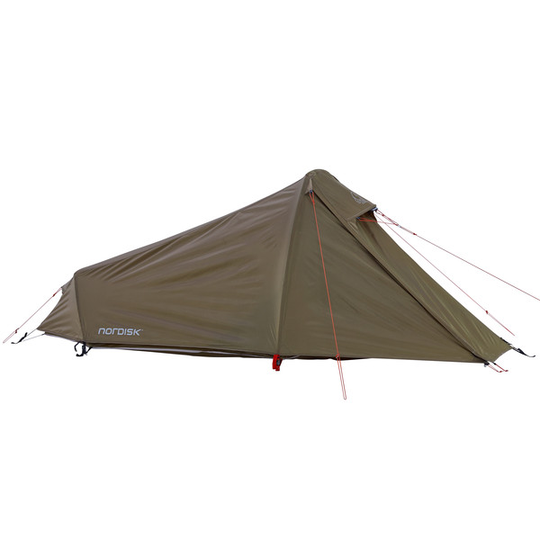 Nordisk Svalbard 1 Pu Tent - Dark Olive - OneSize - Partioaitta