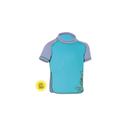 Camaro Toddler Girls SS UV 50+ suojattu lyhyt uimapaita