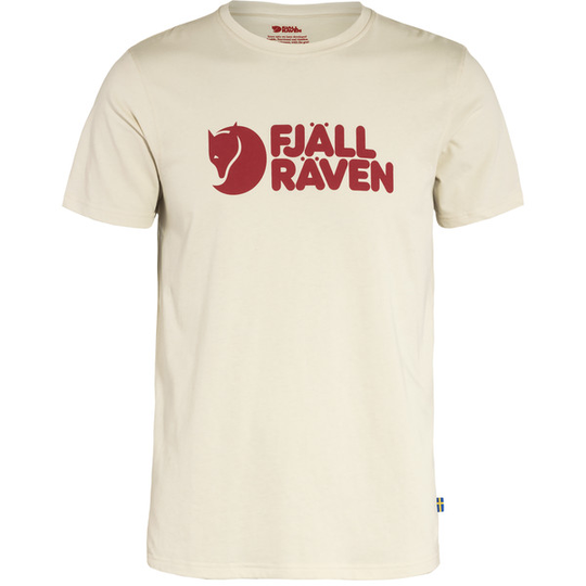 Fjällräven Fjällräven Logo T-shirt M - Chalk White - Miehet - L - Partioaitta