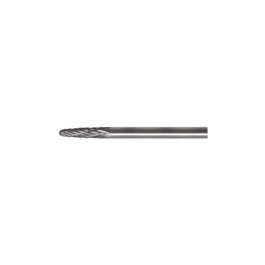 Ironside 200805 Pyörivä viila Medium-X, kärki, pyöristetty yläosa 13 x 3 mm