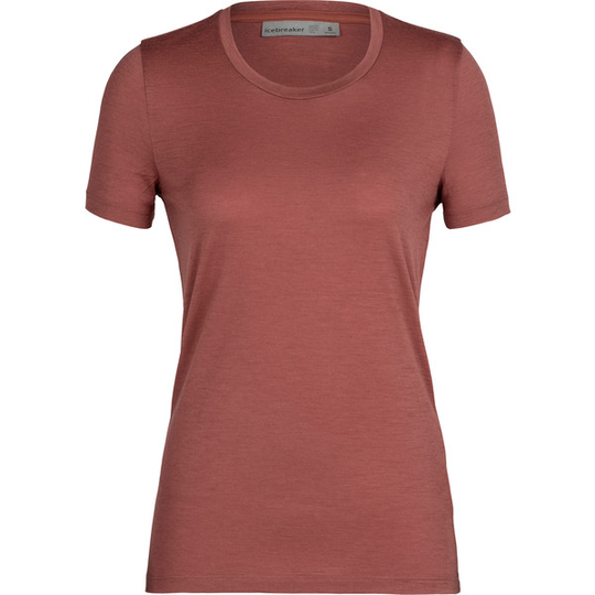 Icebreaker W Tech Lite Ii Ss Tee - Grape - Naiset - XS - Partioaitta