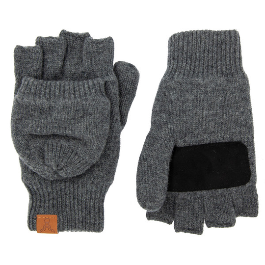 Hofler Kitka Half Finger With Cover - Dark Grey - Unisex - 11 - Partioaitta
