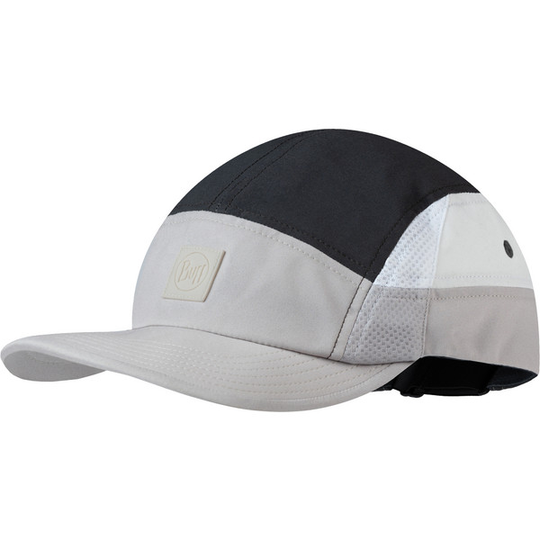 Buff 5 Panel Go Cap - Solid Black - Unisex - L/XL - Partioaitta