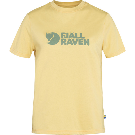Fjällräven Fjällräven Logo Tee W - Mais Yellow - Naiset - L - Partioaitta