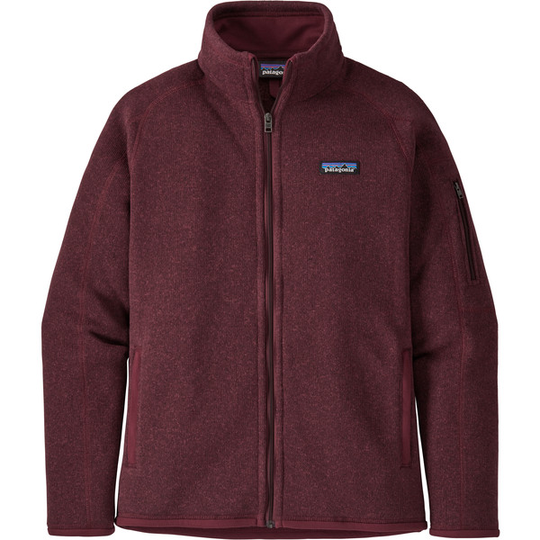Patagonia W' S Better Sweater Jkt - Chicory Red - Naiset - S - Partioaitta