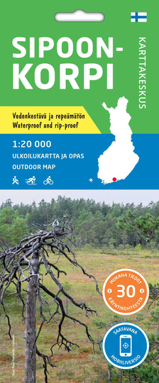 Karttakeskus Sipoonkorpi Ulkoilukartta Ja Opas