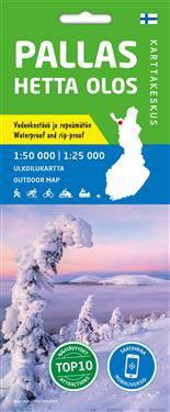 Karttakeskus Pallas Hetta Olos Ulkoilukartta