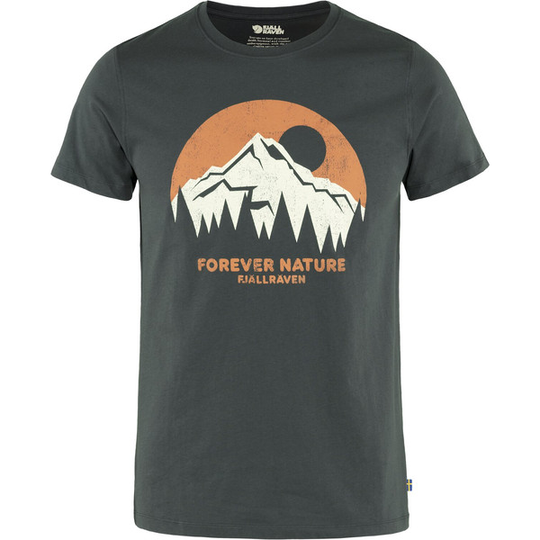 Fjällräven Nature T-shirt M - Dark Navy - Miehet - L - Partioaitta