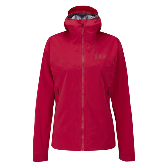 Rab Kinetic 2.0 Jacket Wmns - Ruby - Naiset - 12 - Partioaitta