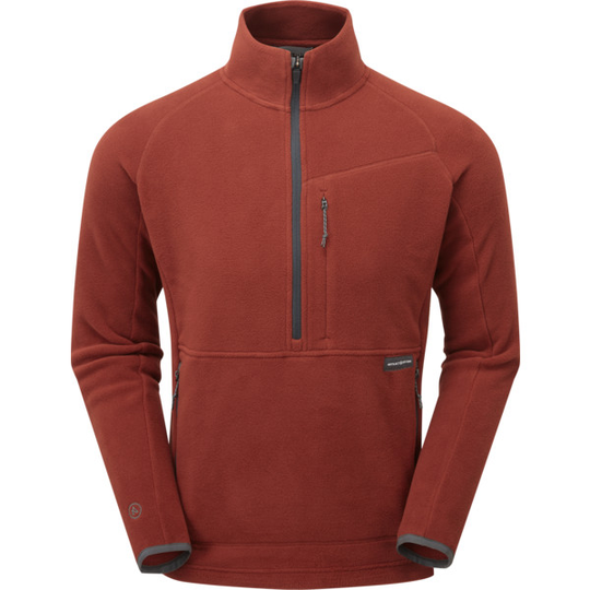 Artilect M Half Moon Bio Pullover - Fired Brick - Miehet - S - Partioaitta