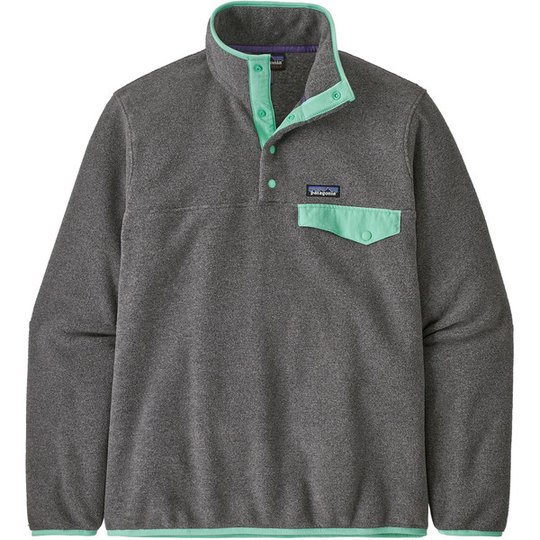 Patagonia M' S Lw Synch Snap-t P/o - Nickel W/early Teal - Miehet - S - Partioaitta