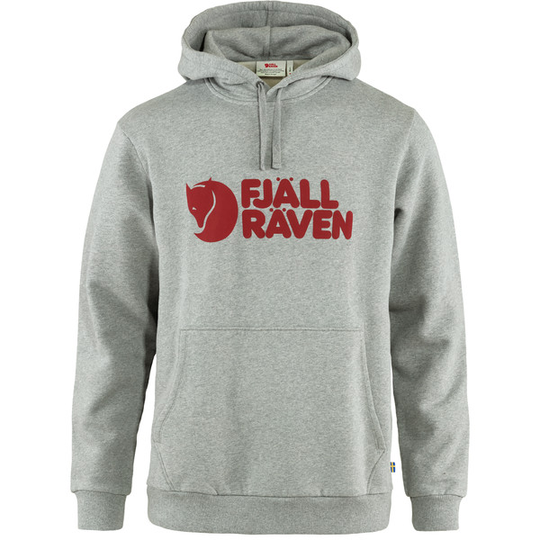 Fjällräven Fjällräven Logo Hoodie M - Grey-melange - Miehet - L - Partioaitta