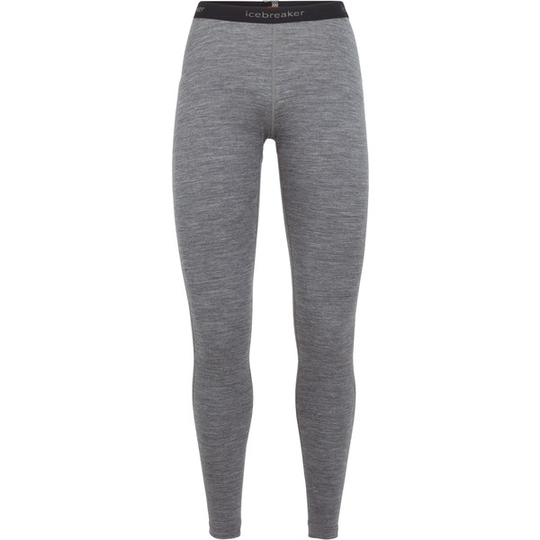 Icebreaker W 200 Oasis Leggings - Gritstone Hthr - Naiset - L - Partioaitta