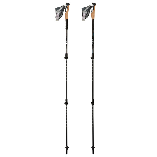 Leki Cross Trail Lite Ta - Black-white-lightblue - Unisex - 100 - 135 - Partioaitta