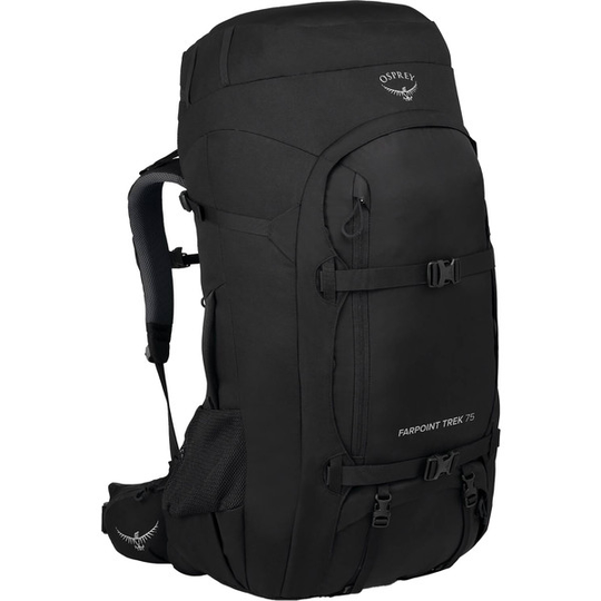 Osprey Farpoint Trek 75 - Black - Unisex - OneSize - Partioaitta