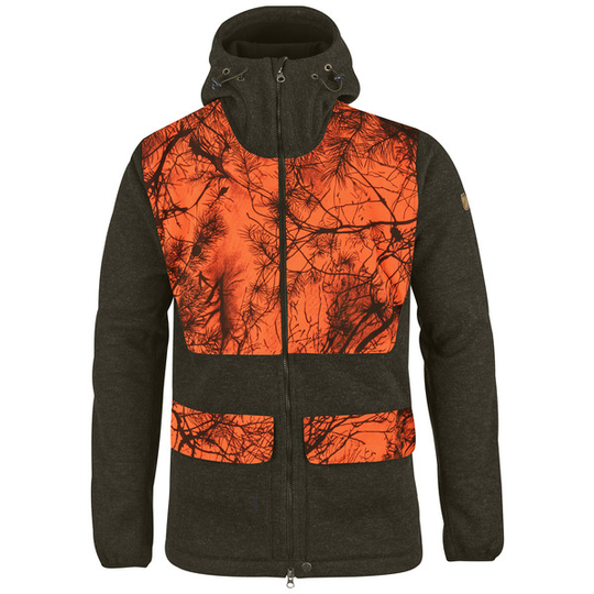Fjällräven Lappland Pyrsch Jacket M - Dark Olive-camo - Miehet - S - Partioaitta