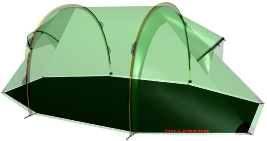Hilleberg Nammatj 2 Footprint