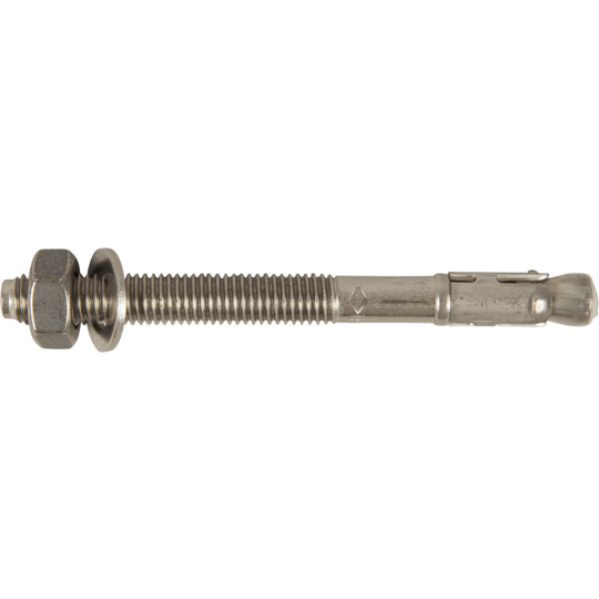 ESSVE EST1 Kiila-ankkuri M12, A4, halkeillut M12 x 85 mm, 25 kpl/pakkaus