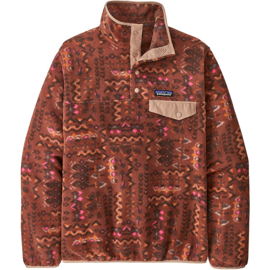 Patagonia W' S Lw Synch Snap-t P/o - Wandering Woods: Sisu Brown - Naiset - XS - Partioaitta
