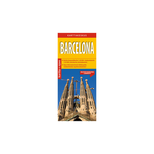 Karttakeskus Barcelona kartta ja opas