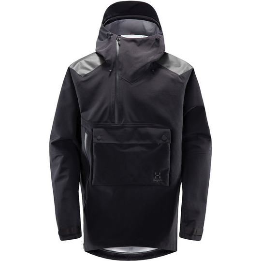 Haglöfs Edge Evo Anorak Unisex - True Black - Unisex - M - Partioaitta