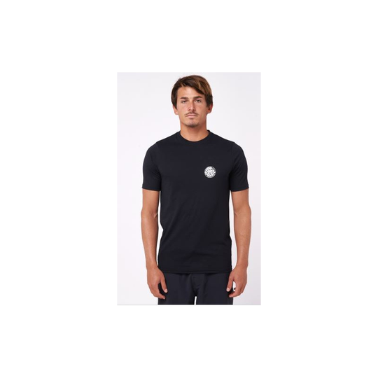 Rip Curl Icons Of Surf Short Sleeve UV Tee, miesten UV T-paita musta