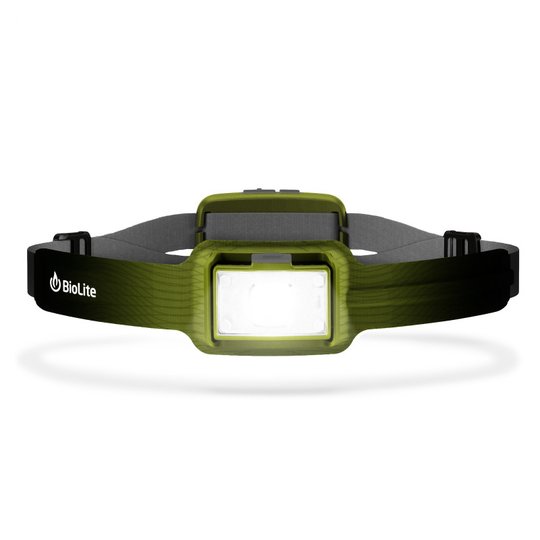 Biolite 750 ladattava otsalamppu, Moss Green