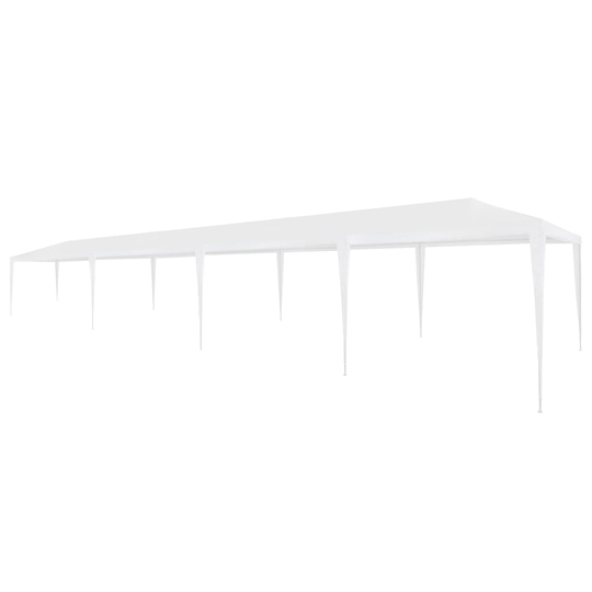 vidaXL Juhlateltta 3x12 m PE valkoinen