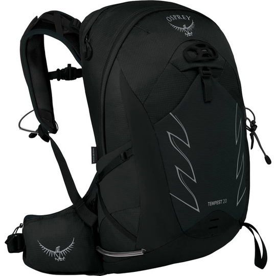 Osprey Tempest 20 - Stealth Black - Naiset - M/L - Partioaitta