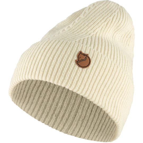 Fjällräven Directional Rib Beanie - Chalk White - Unisex - OneSize - Partioaitta