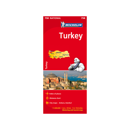 Michelin Turkki kartta