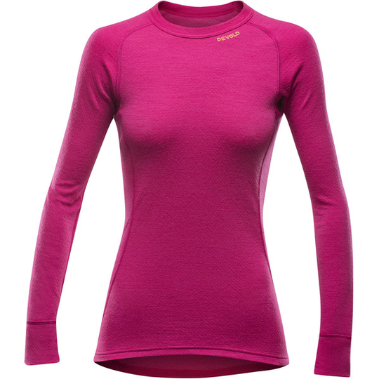 Devold Duo Active Woman Shirt - Cerise - Naiset - XS - Partioaitta